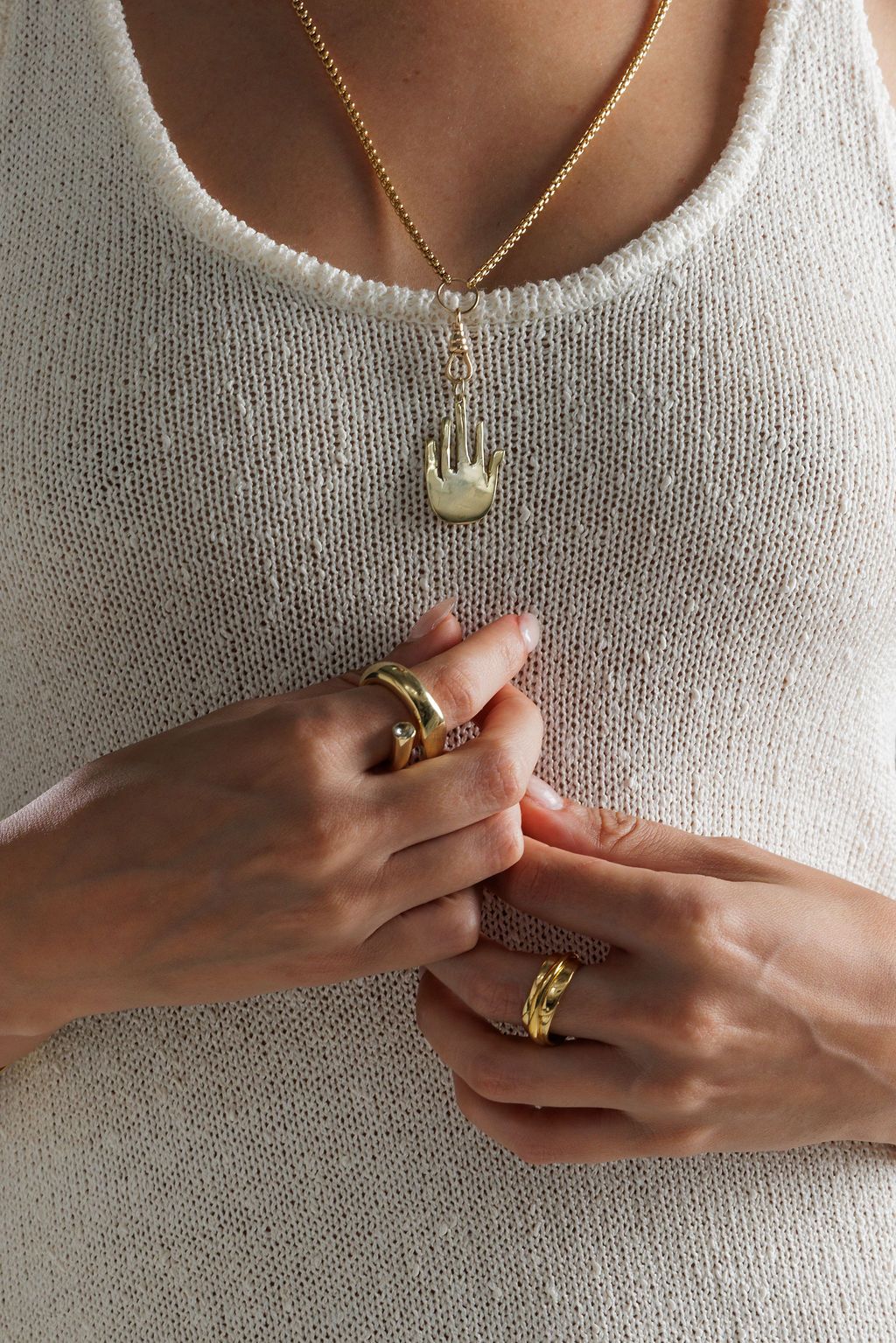 ALEXANDRA BAND - 14K GOLD PLATED