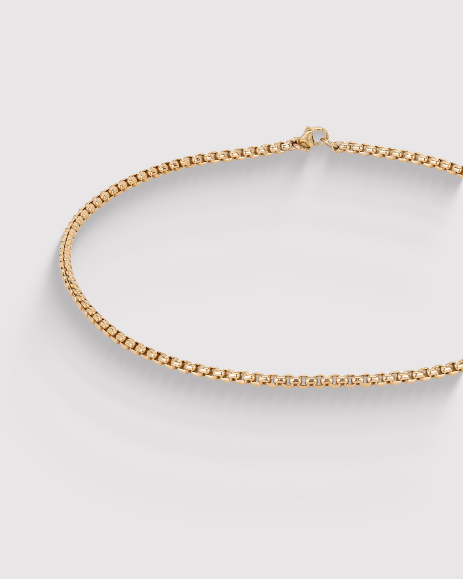 Box Chain Choker - 14K Gold Filled
