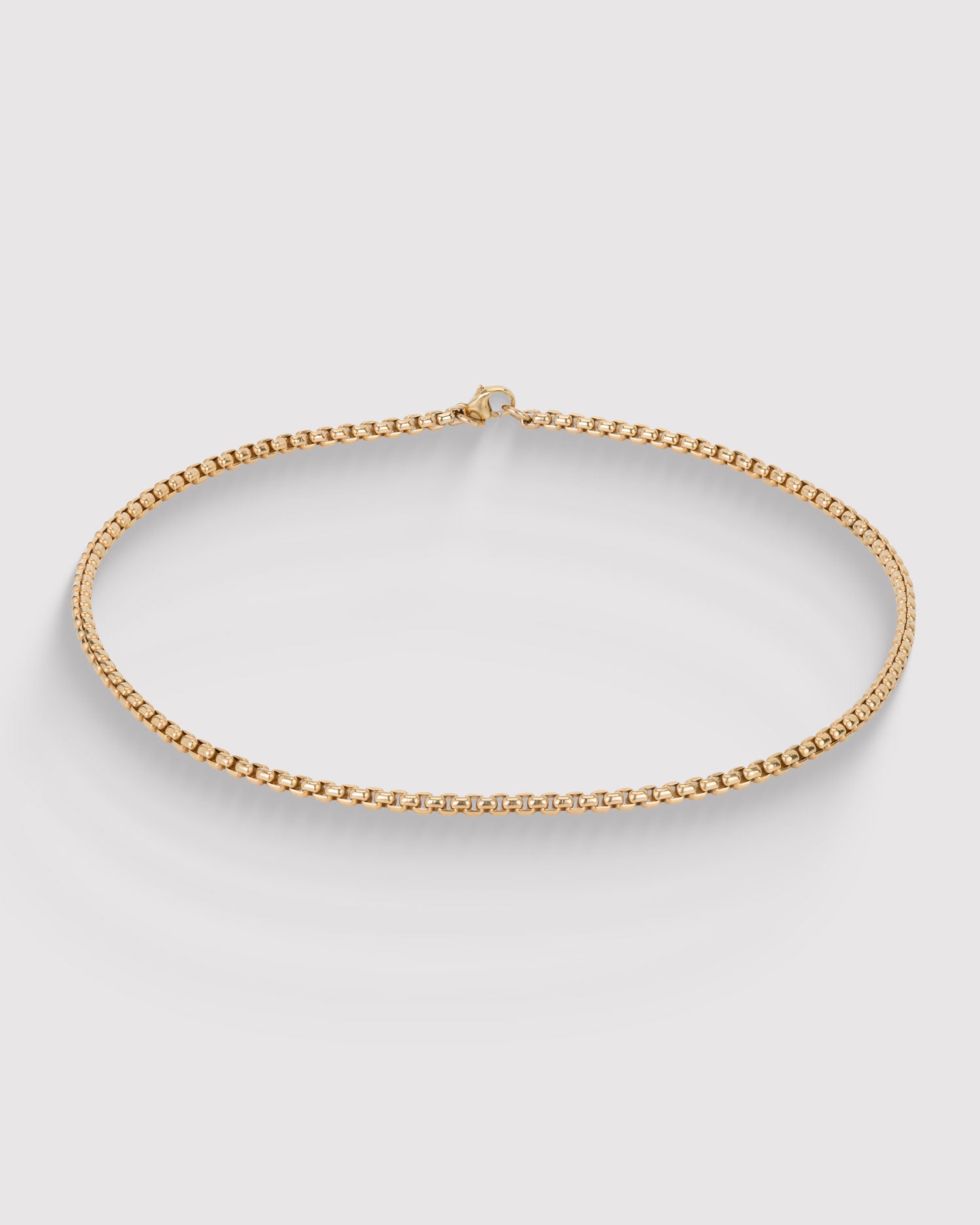 Box Chain Choker - 14K Gold Filled