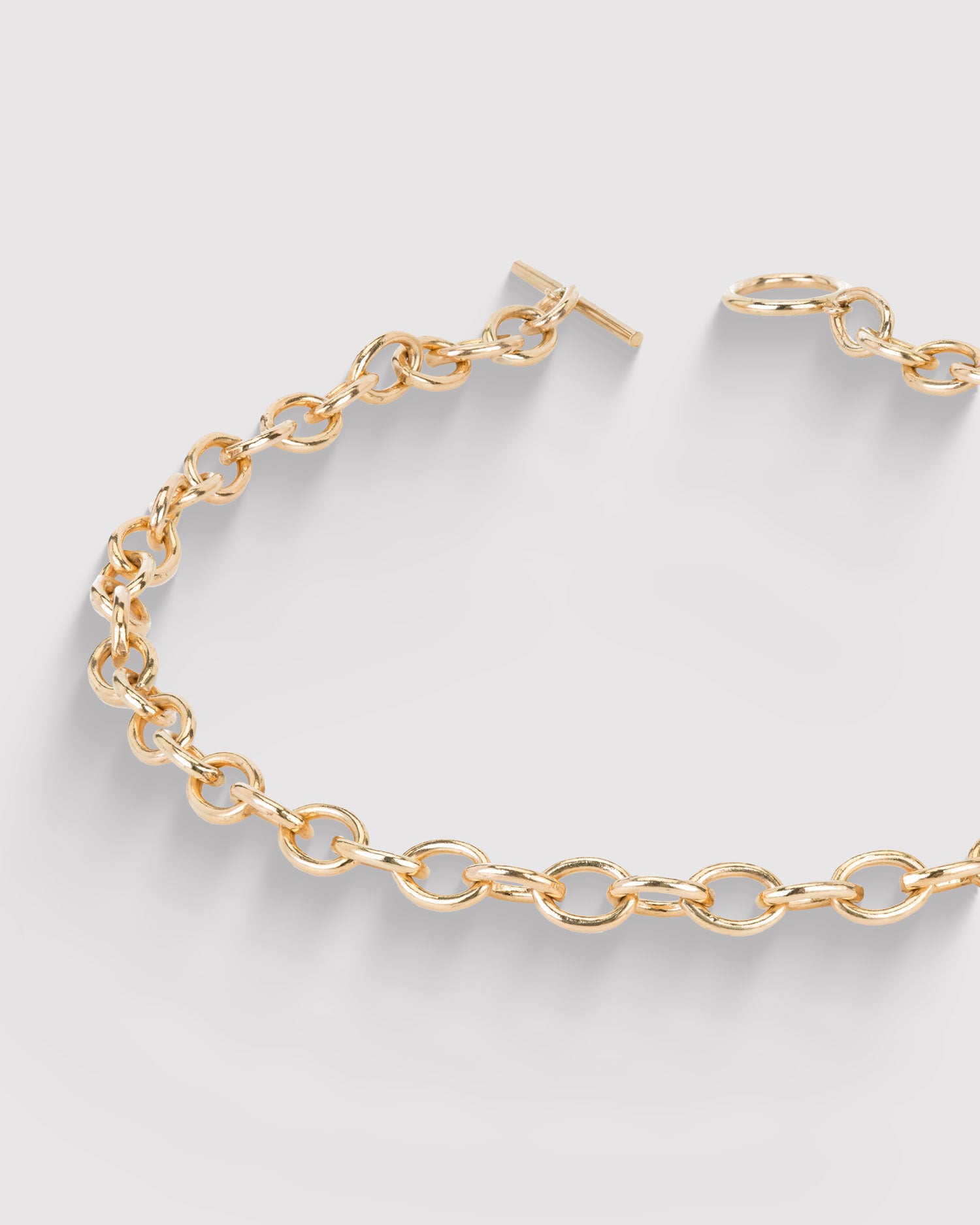 Chunky Chain Choker - 14K Gold Filled
