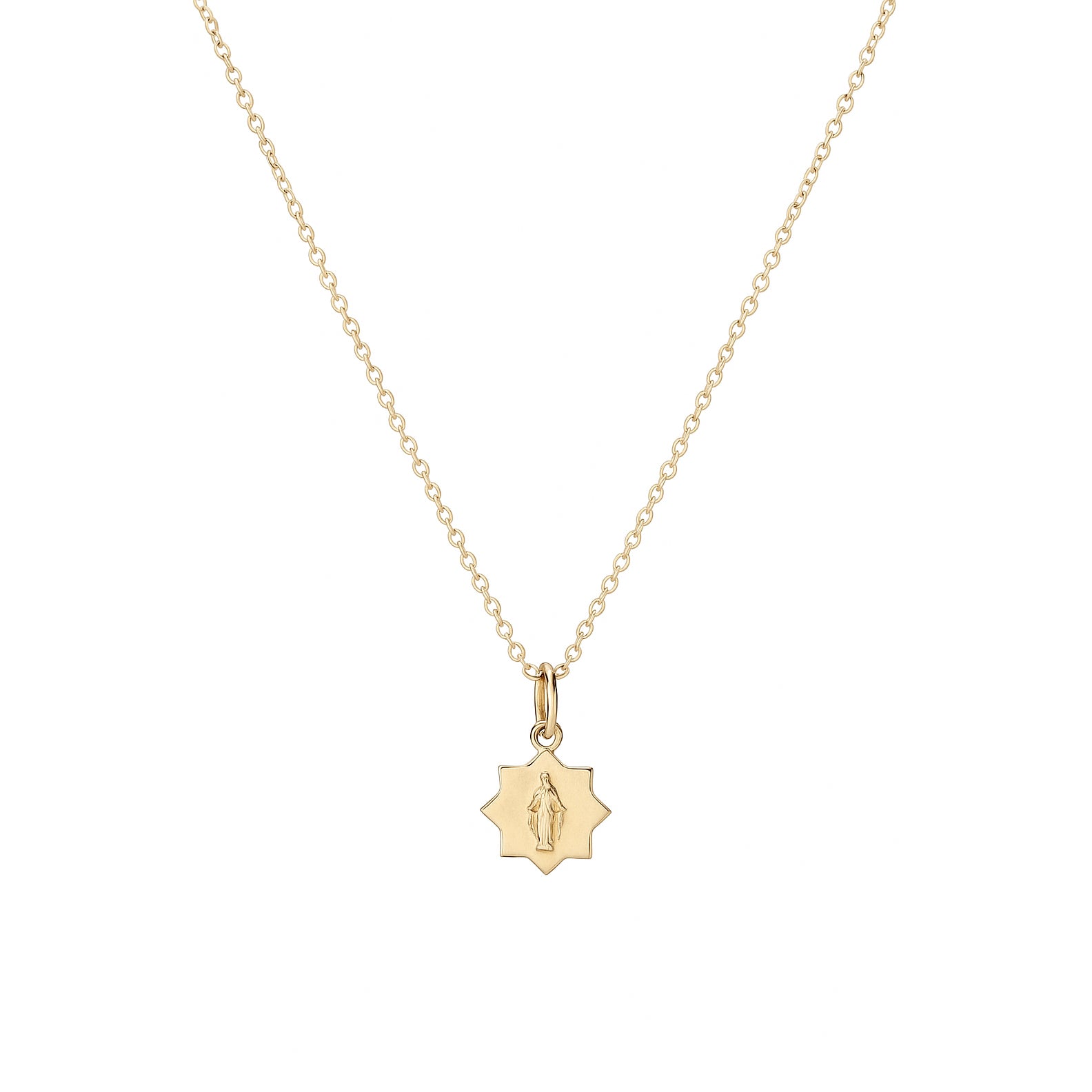 Miraculous Medal - Star Pendant