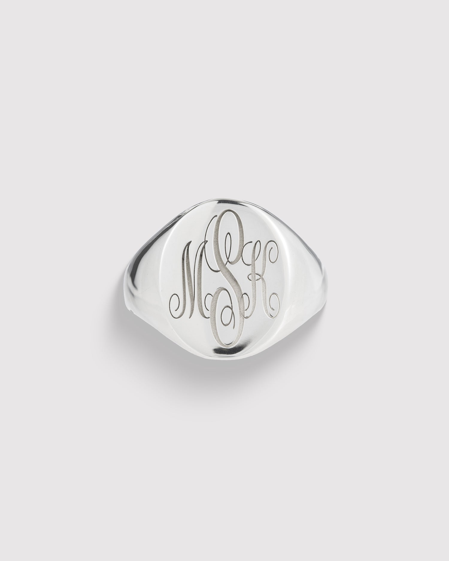 J Ring - Sterling Silver