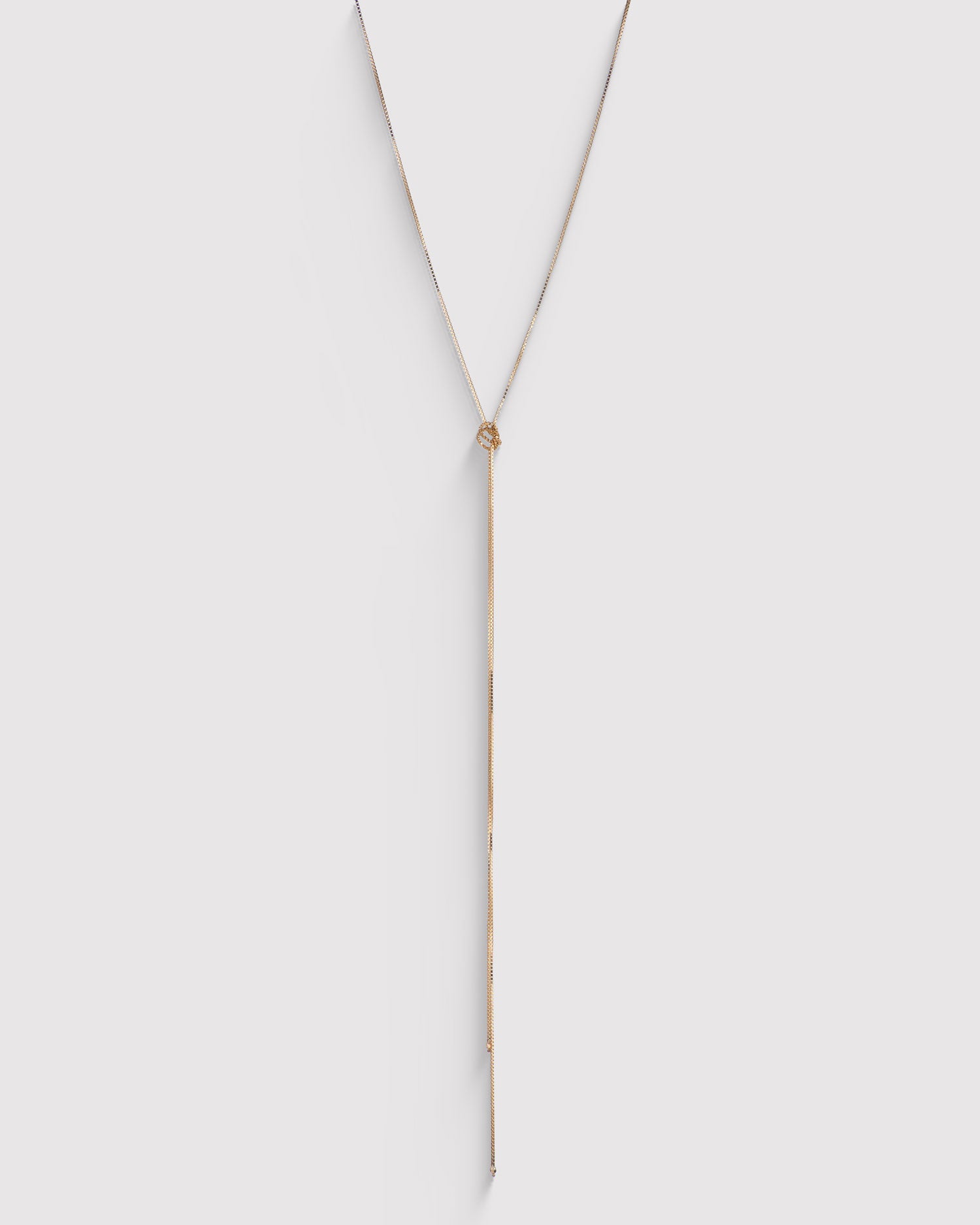Knotted Paris Necklace - 14K Gold Filled