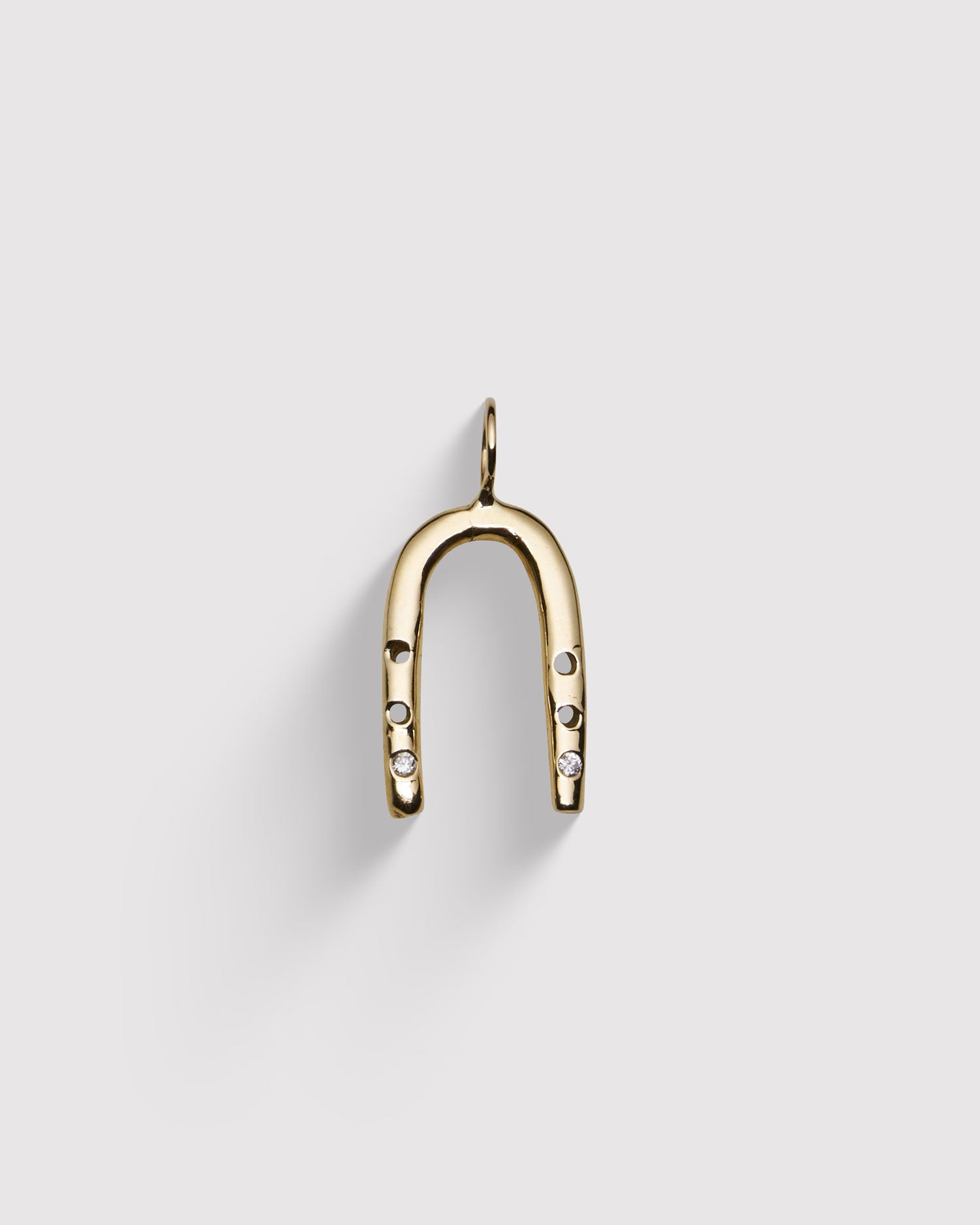 Little Raw Horseshoe Pendant