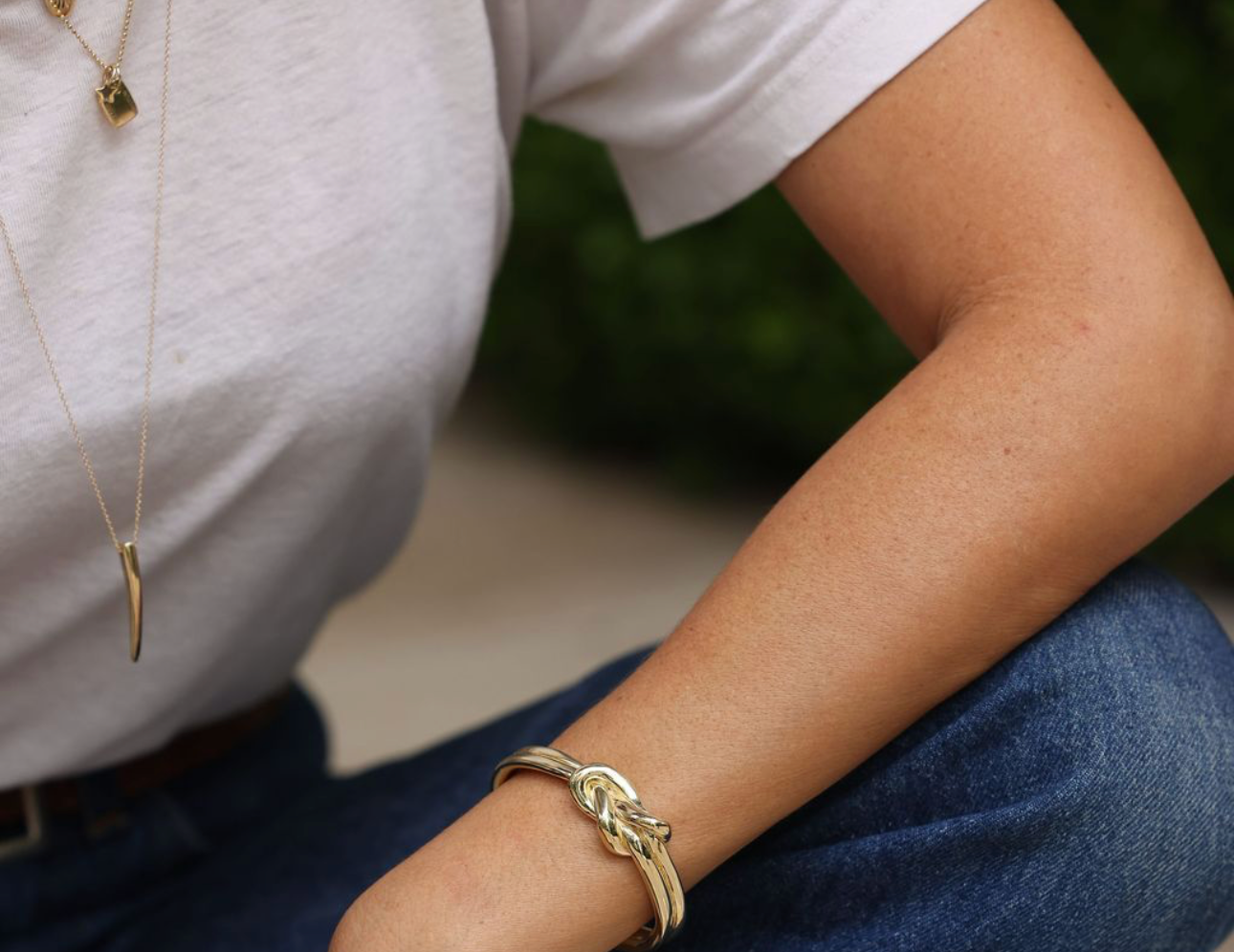 Long Horn Necklace