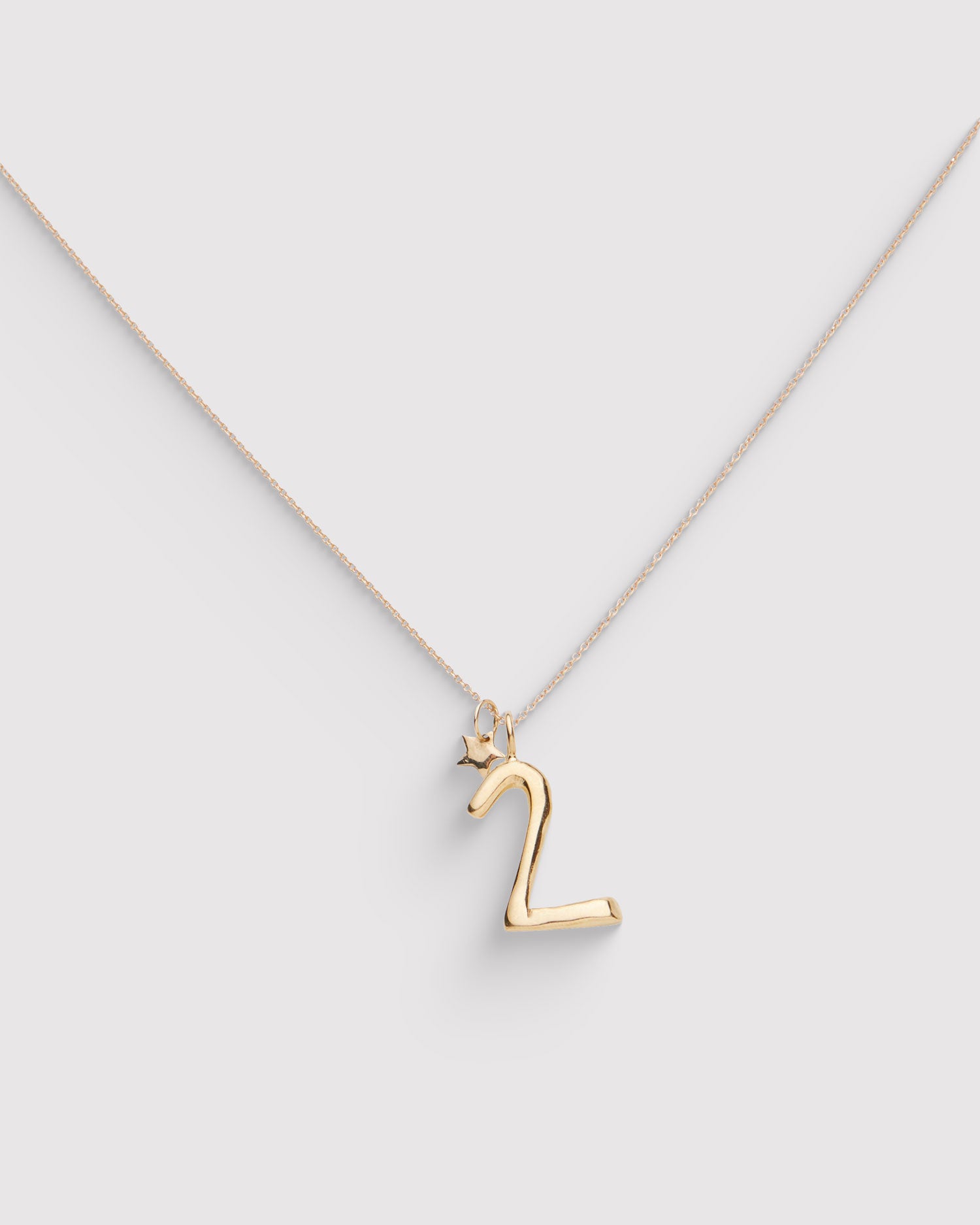 Raw Numeral 2 - Gold