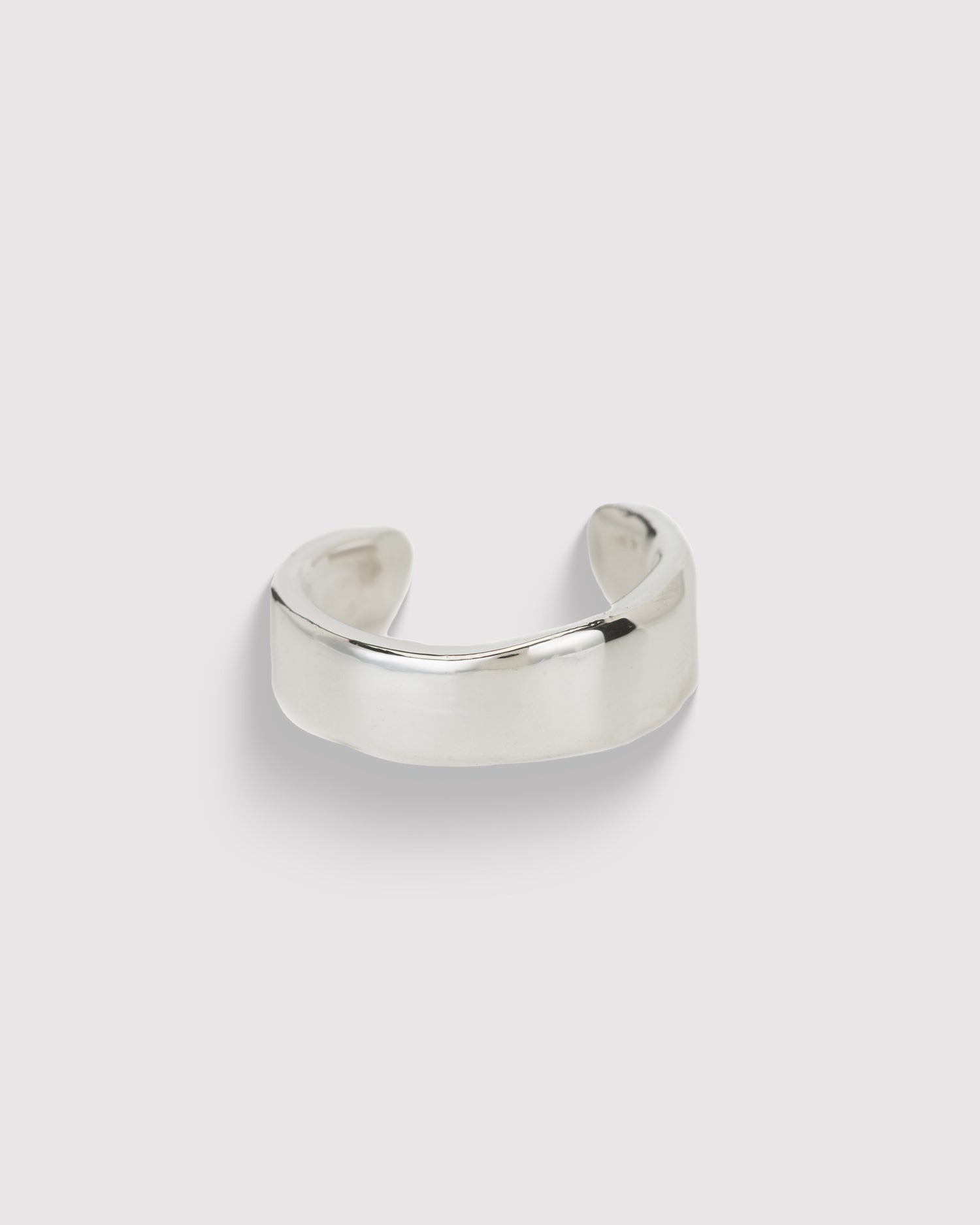 Raw Cuff Ring - Sterling Silver