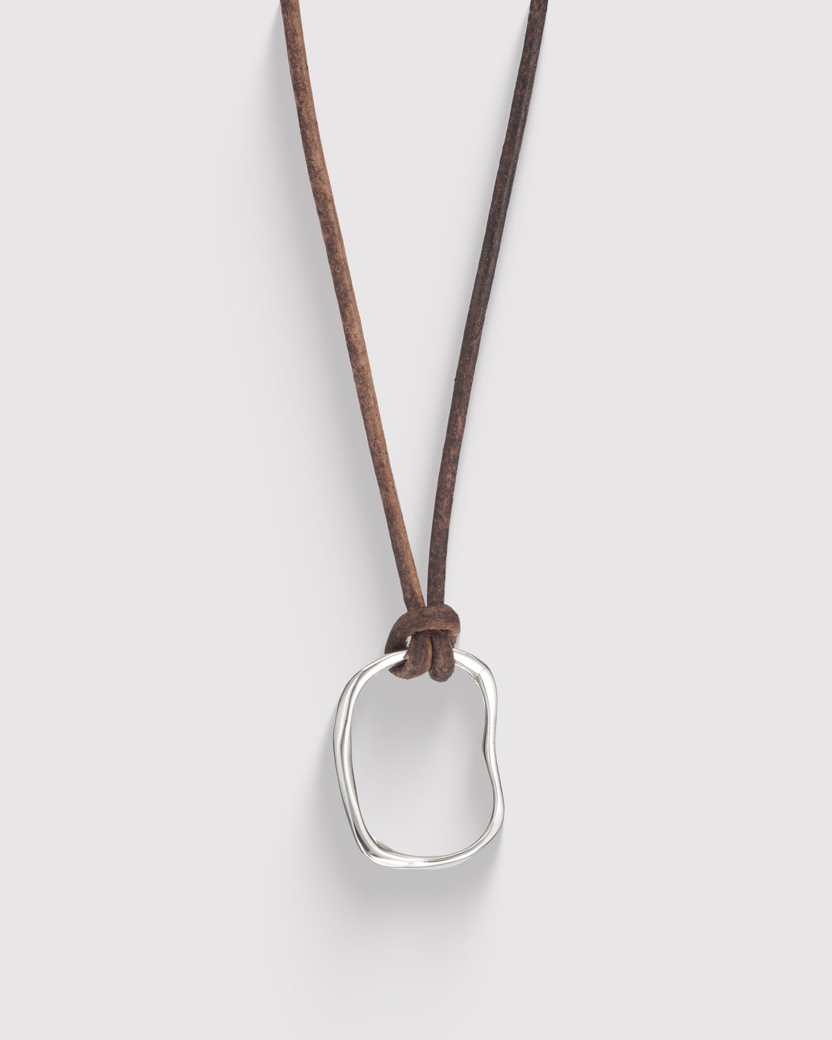 Raw Journey Necklace - Sterling Silver