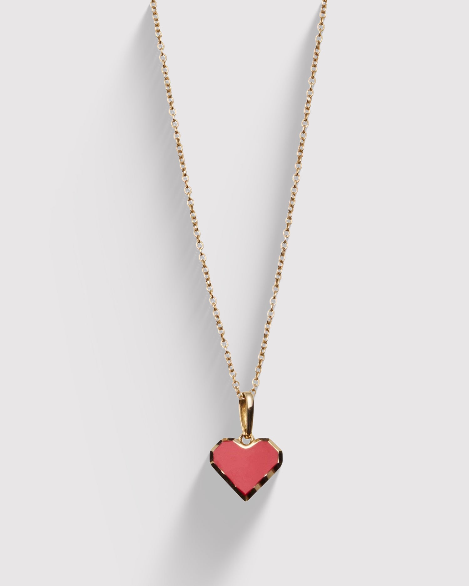 Red Heart Necklace
