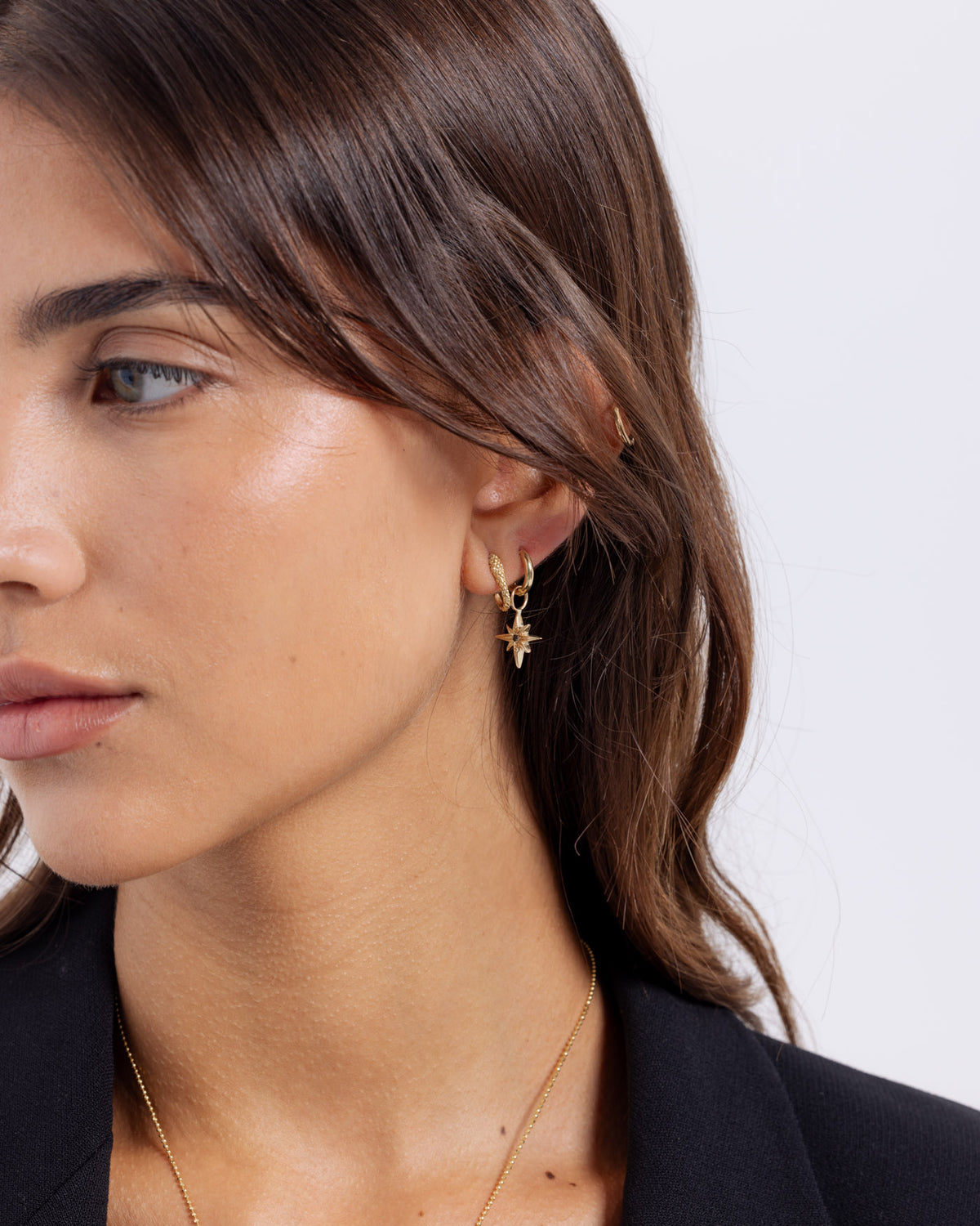 Serpent Earrings - Gold