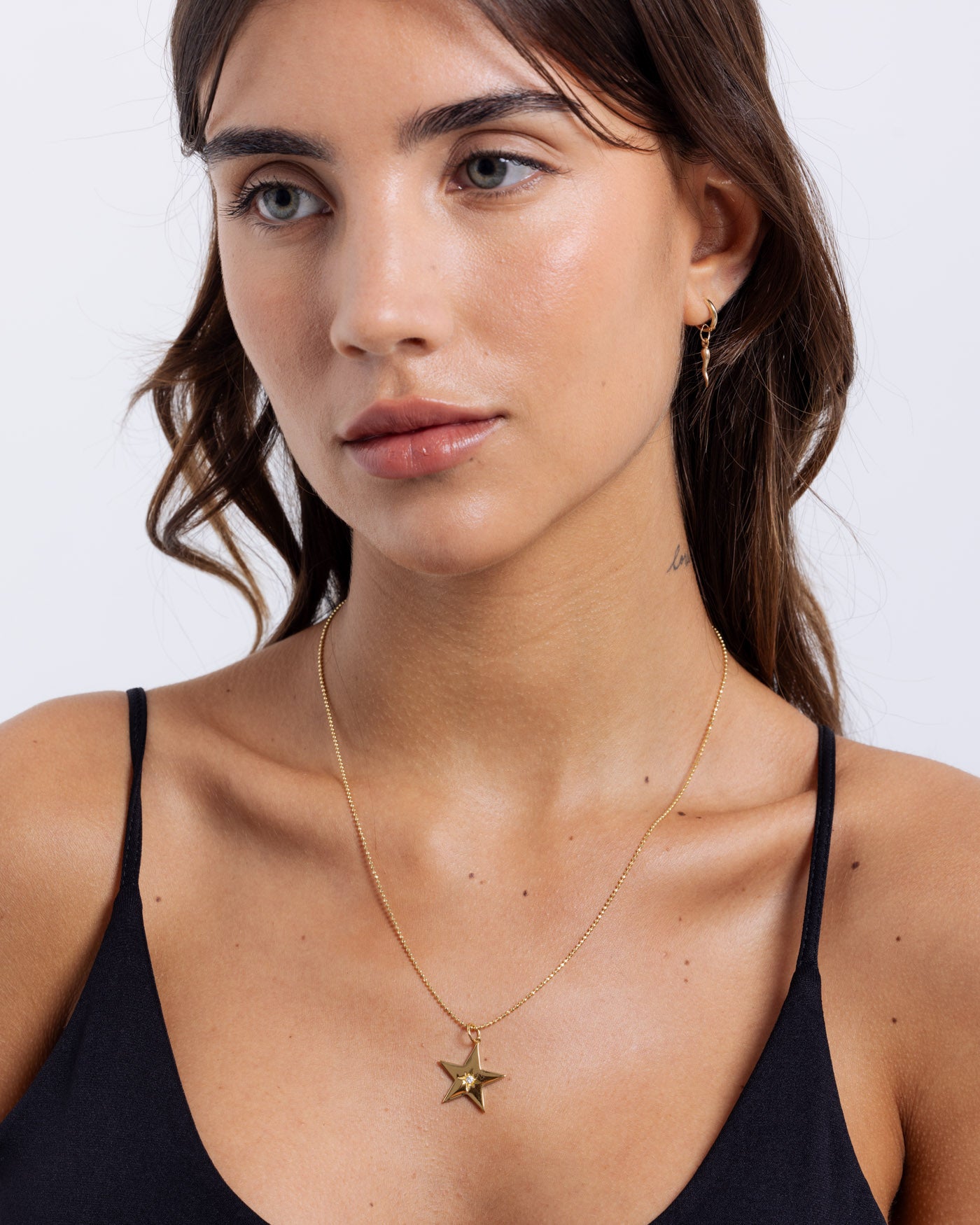Guiding Star Pendant - White Diamond