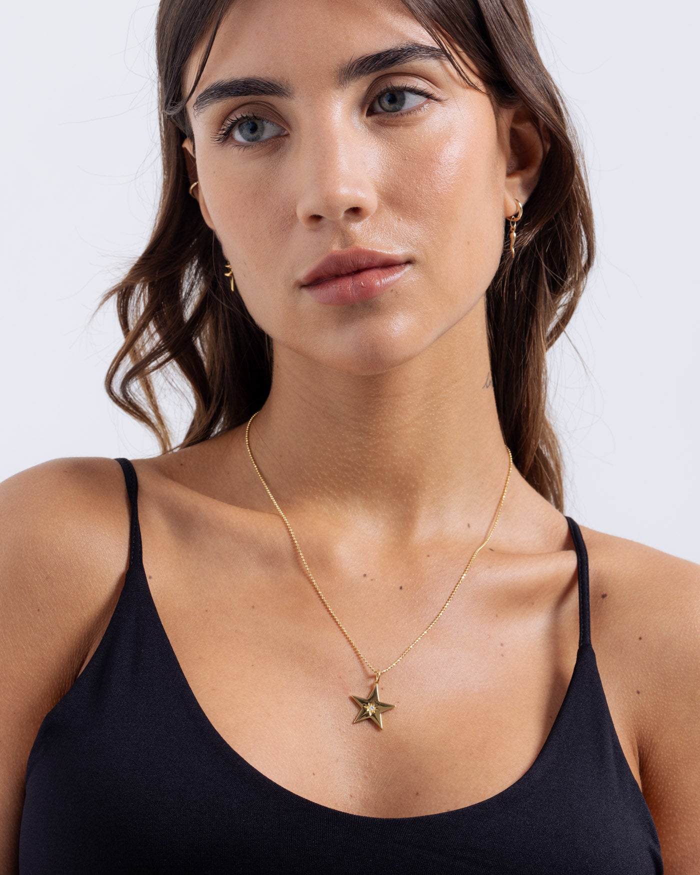 Guiding Star Pendant - White Diamond