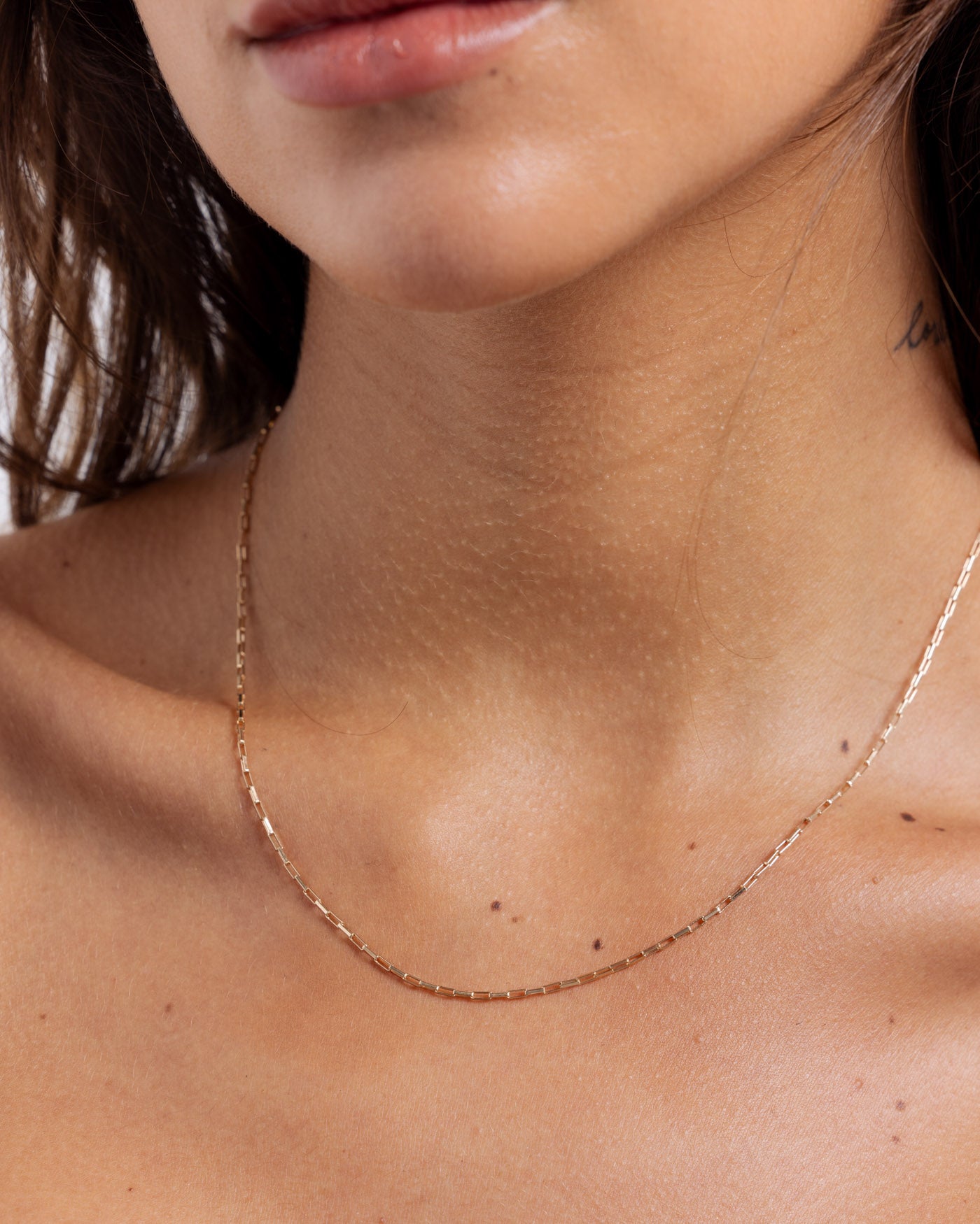 Mini Fine Sparkle Necklace- GOLD