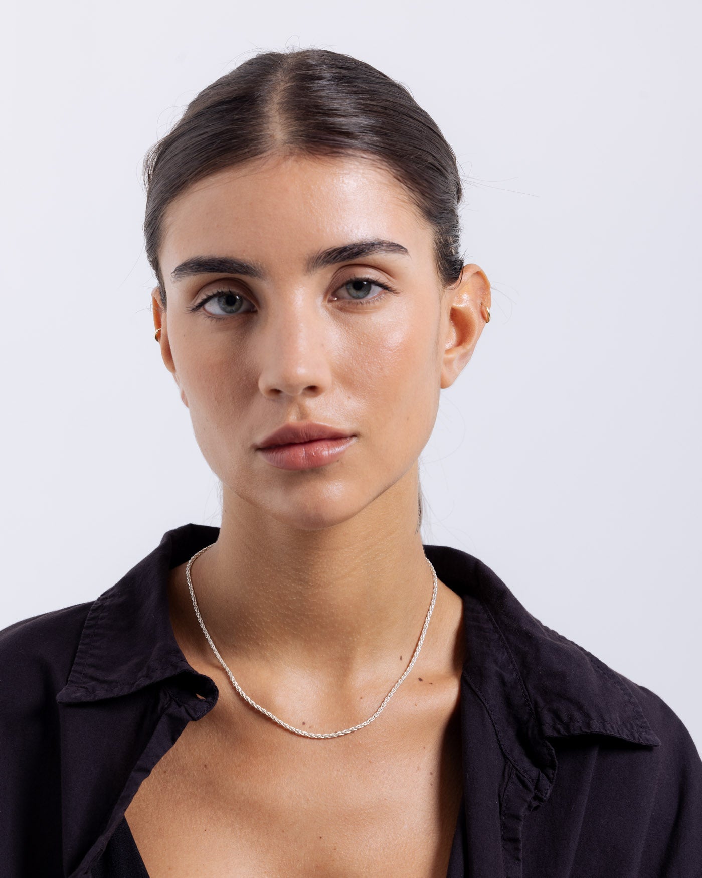 Siena Chain Choker - Sterling Silver