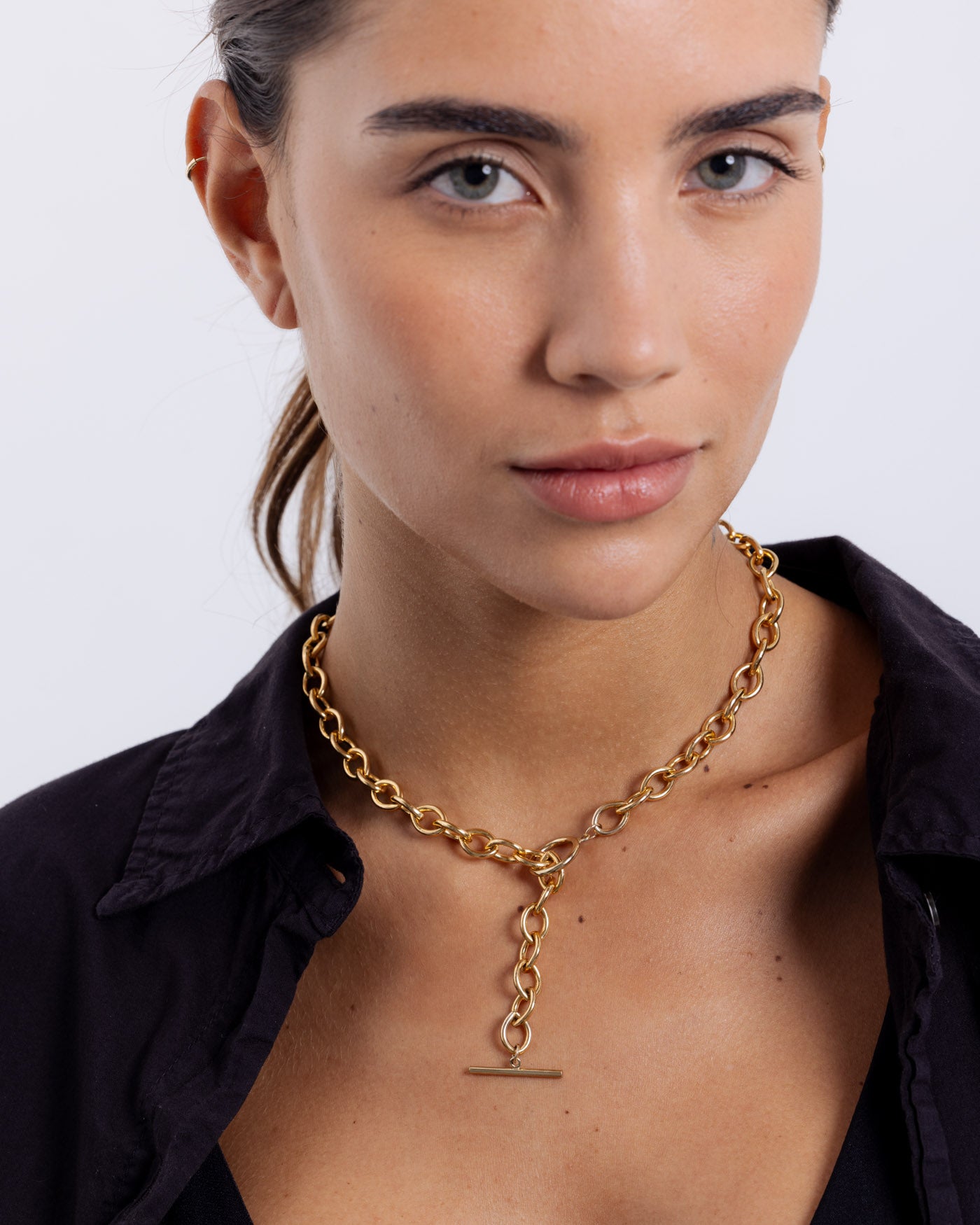 Chunky Chain Choker - 14K Gold Filled