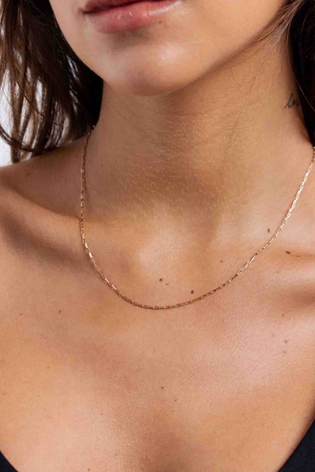 Mini Fine Sparkle Necklace- GOLD