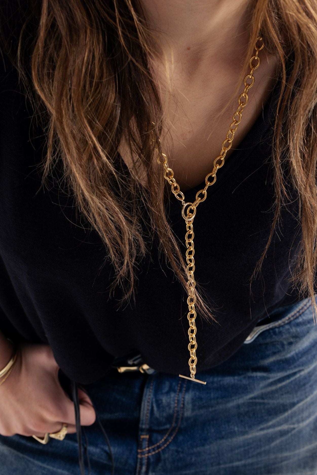 Chunky Chain Necklace - 14K Gold Filled