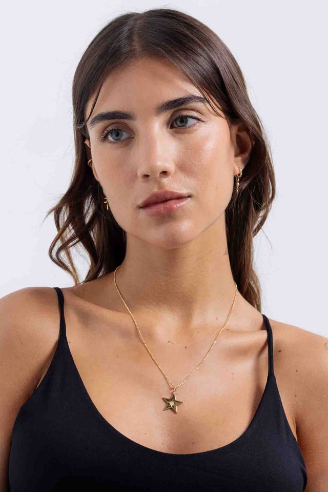 Guiding Star Pendant - White Diamond