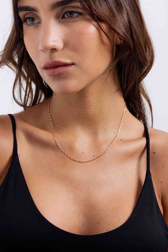 Mini Fine Sparkle Necklace- GOLD