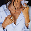 Knotted Paris Chain Necklace - Sterling Silver