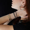 Raw Thin Cuff Set