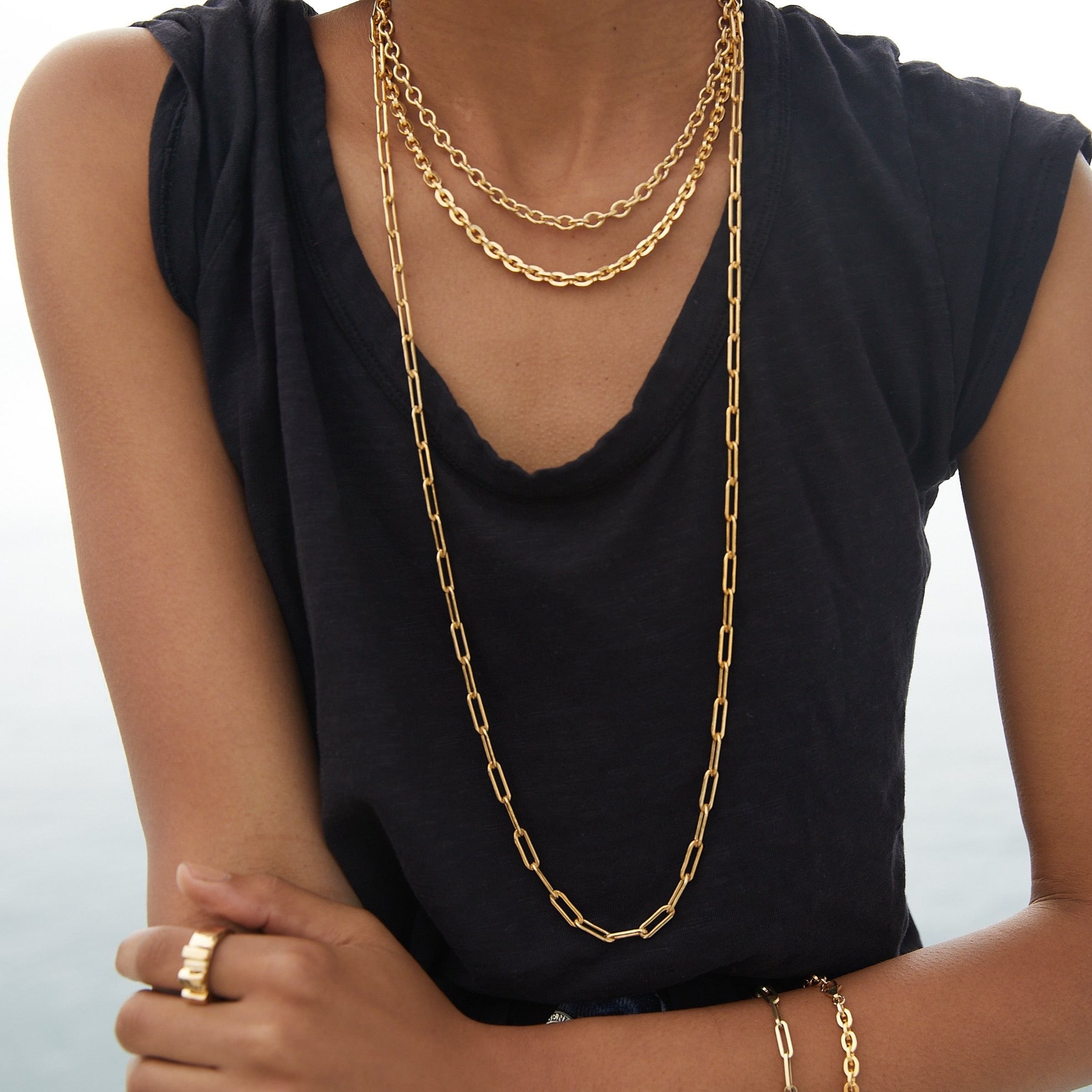 Bold Link Chain Choker