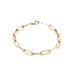 Rectangle Link Chain Bracelet - Gold