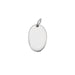 Oval Signet Pendant - Sterling Silver