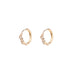 Stardust Hoop Earrings - Gold