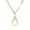 Horseshoe Locket - Gold