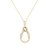 Horseshoe Locket - Gold