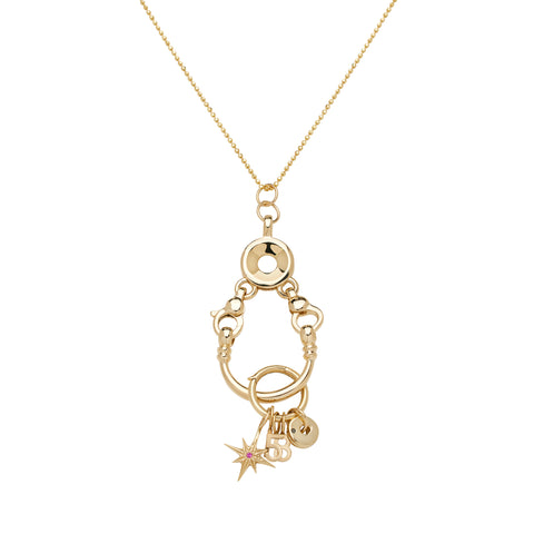primary image of Horseshoe Locket - Gold