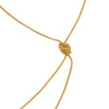 Knotted Box Chain Necklace - 14K Gold Filled