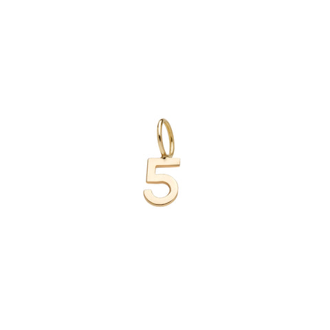 primary image of Mini Number 5 - Gold
