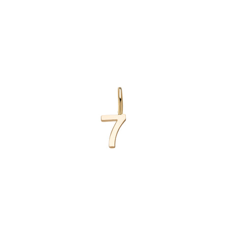 primary image of Mini Number 7 - Gold