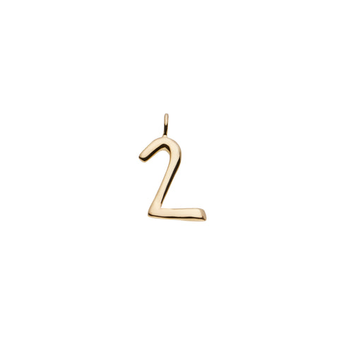 primary image of Raw Numeral 2 - Gold