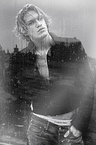 Long Horn Necklace - Gold