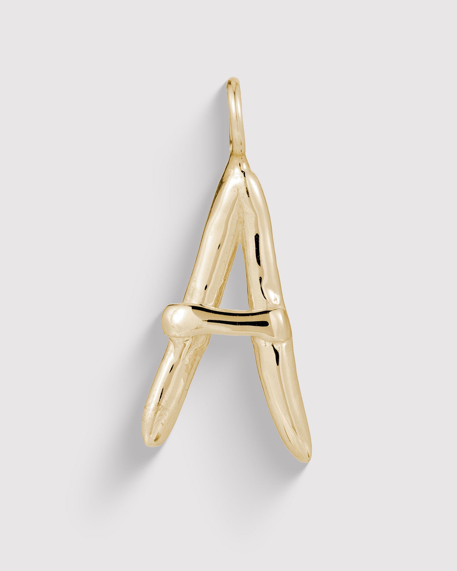 Raw Letter A - Gold