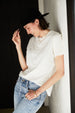 Perfect Distressed T Shirt - White