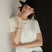 Perfect Distressed T Shirt - Ecru