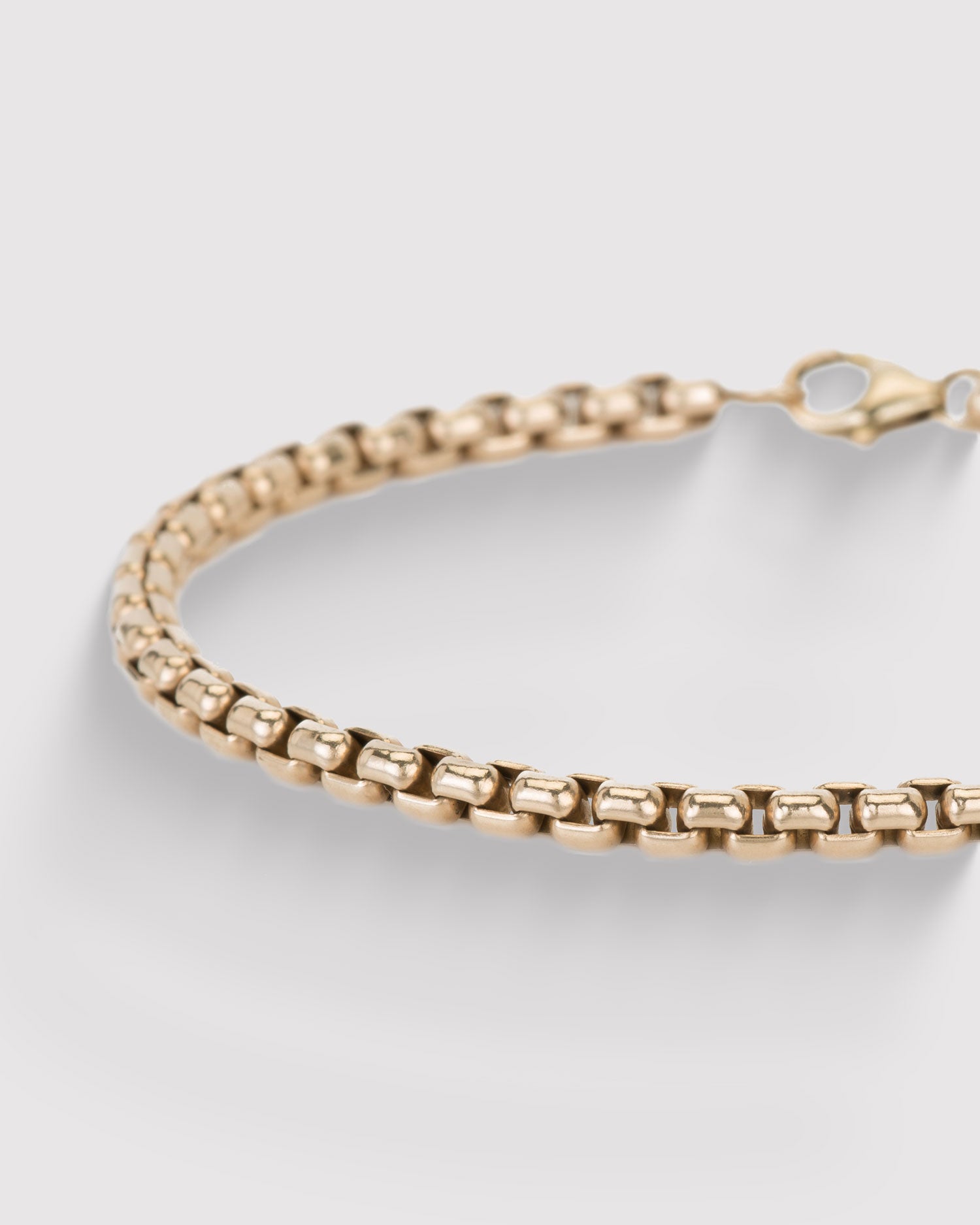 Box Chain Bracelet - 14K Gold Filled