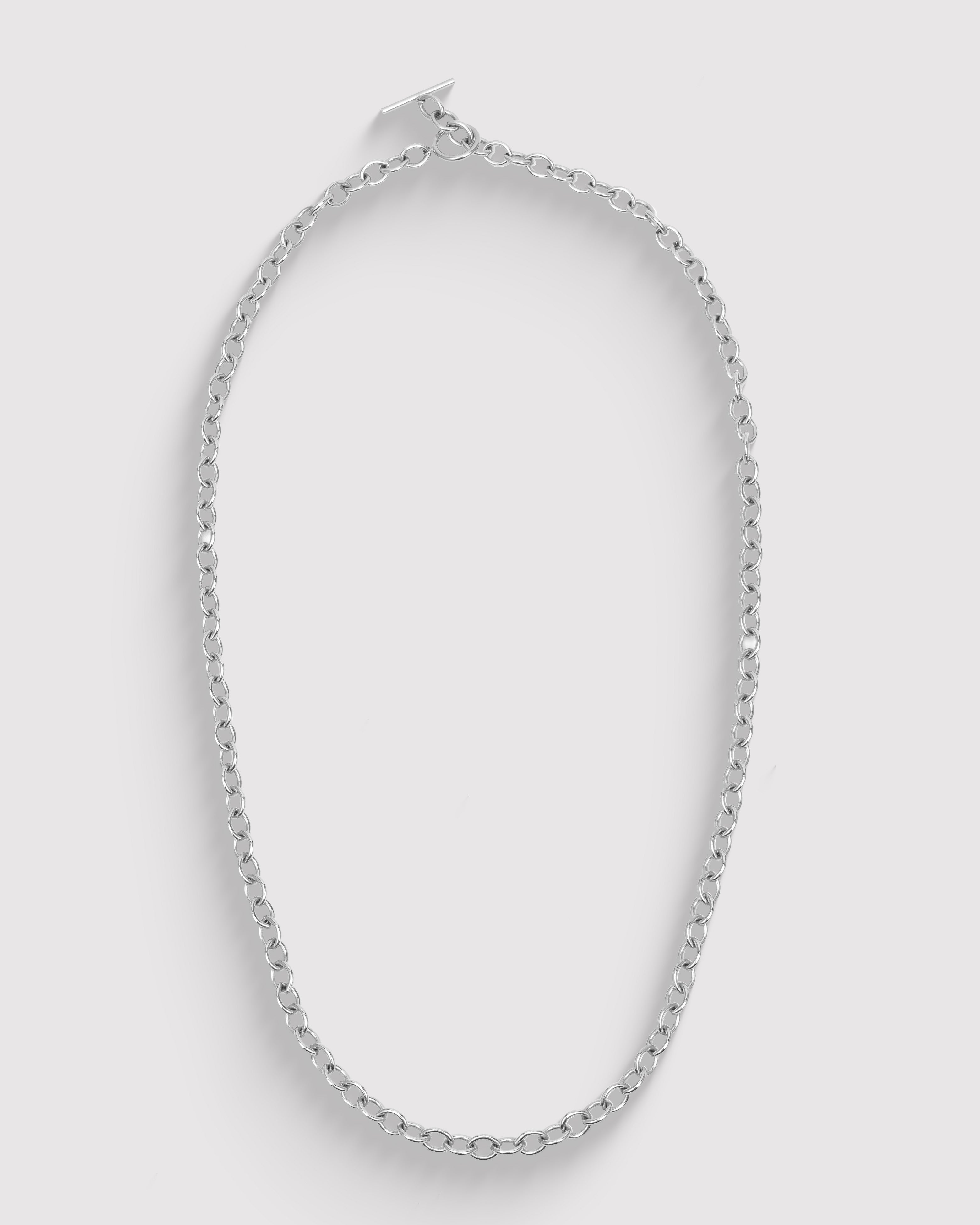 Chunky Chain Necklace - Sterling Silver
