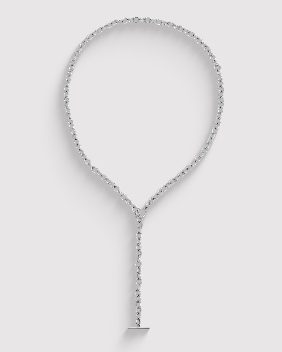 Chunky Chain Necklace - Sterling Silver