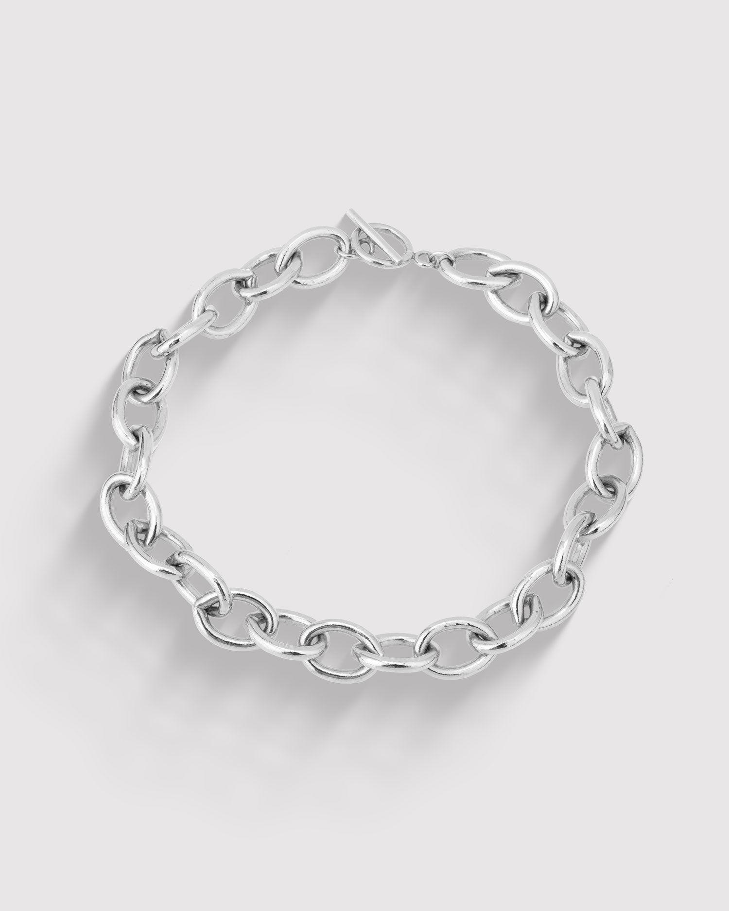 Chunky Chain Bracelet - Sterling Silver