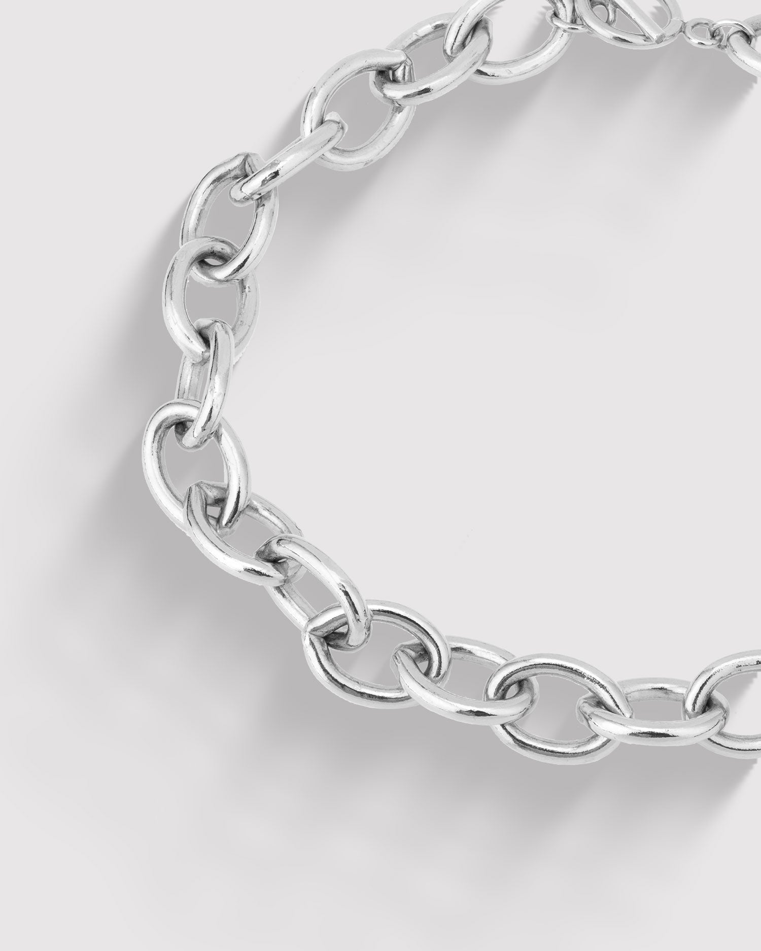 Chunky Chain Bracelet - Sterling Silver