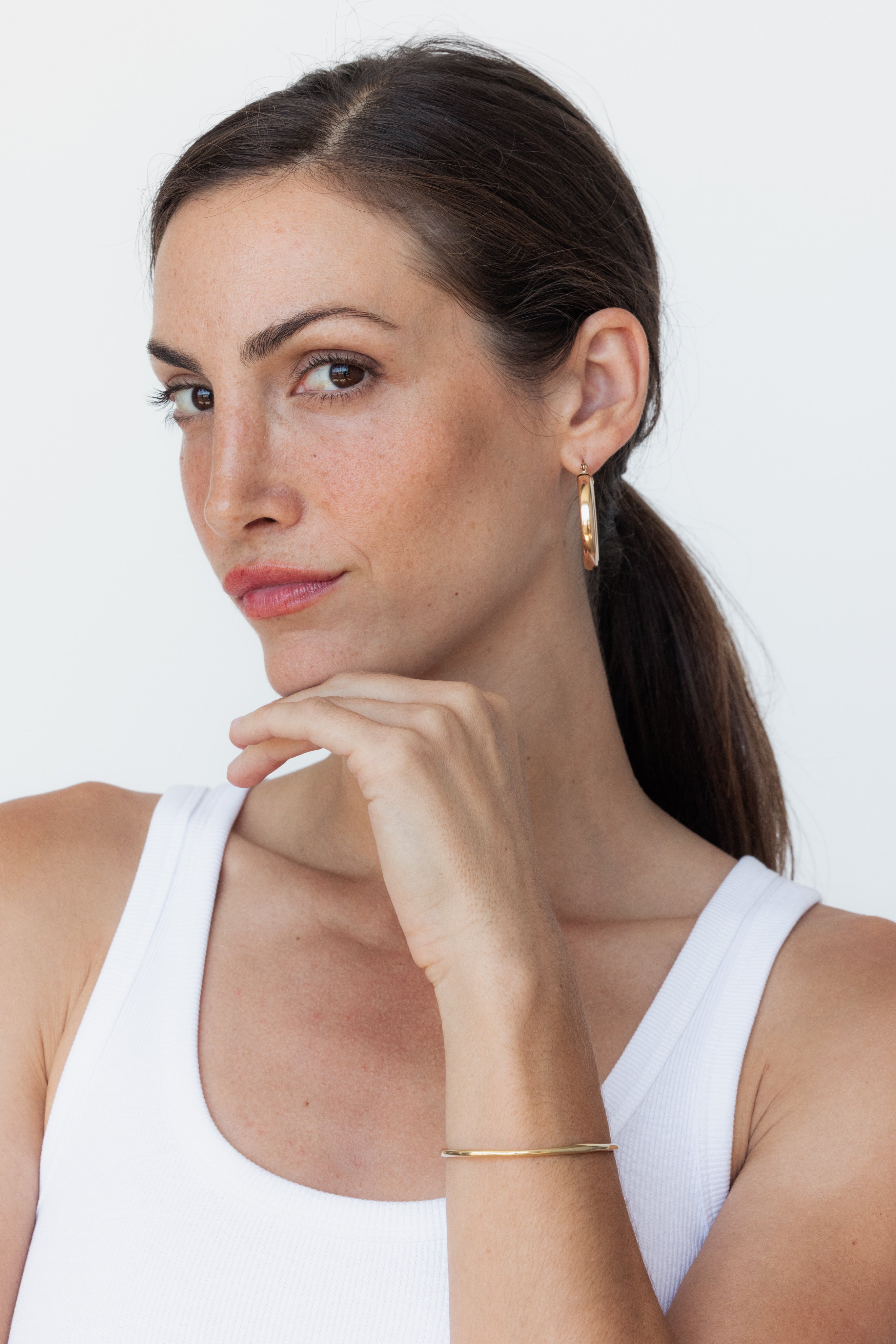 Hollow Thick Hoops - 14K Gold Filled