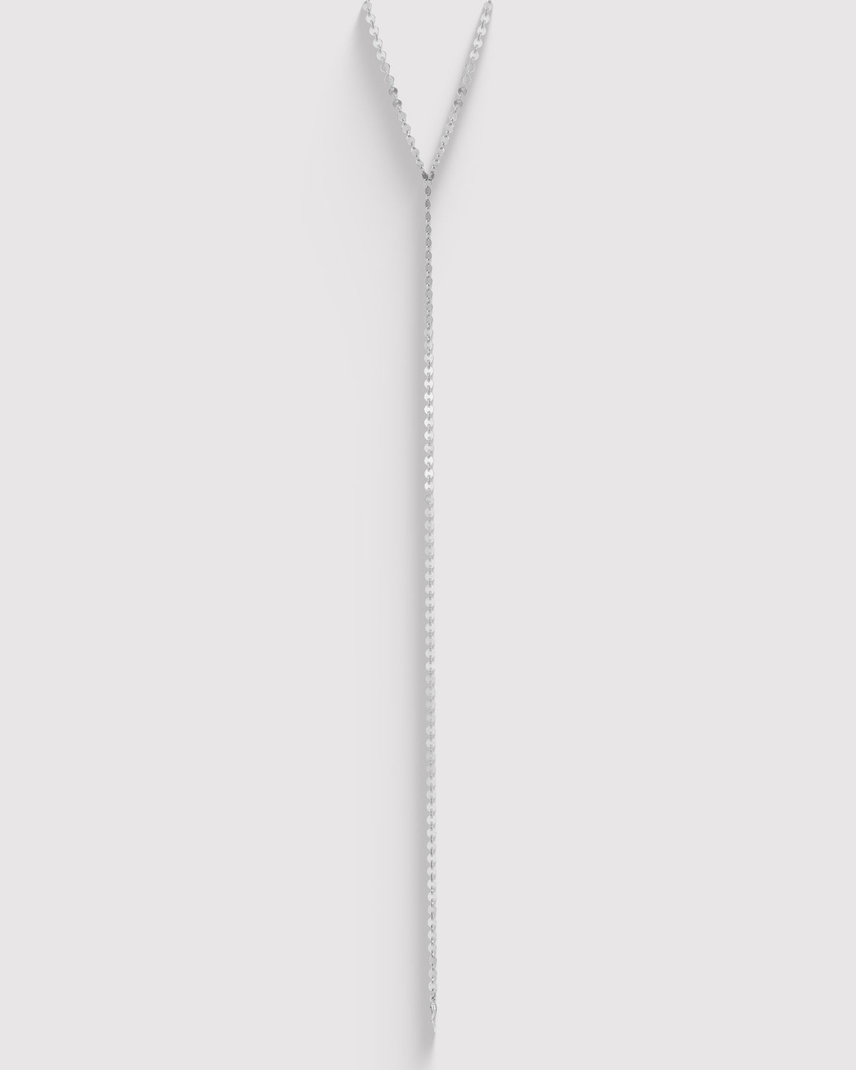 Dew Disc Chain Necklace - Sterling Silver