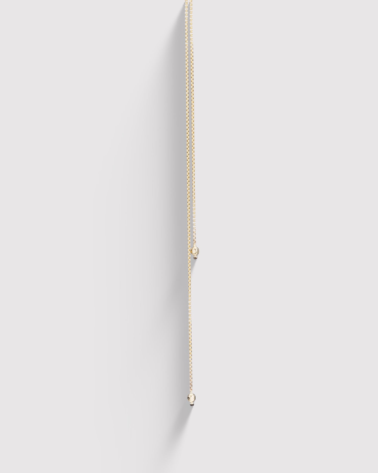 Double Drop Necklace - Gold