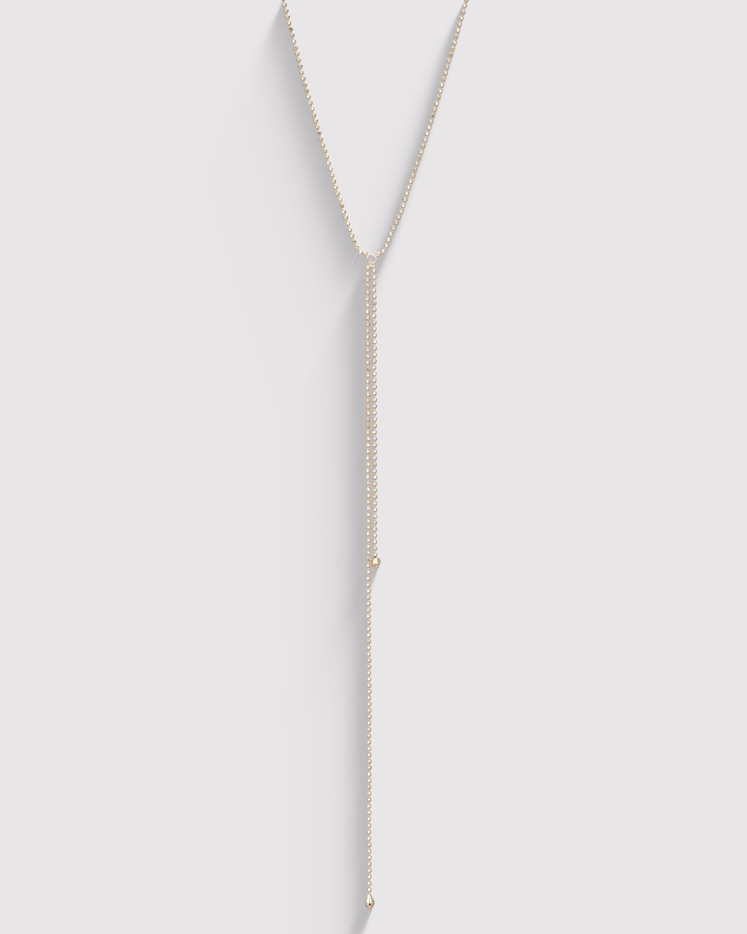 Double Drop Necklace - Gold
