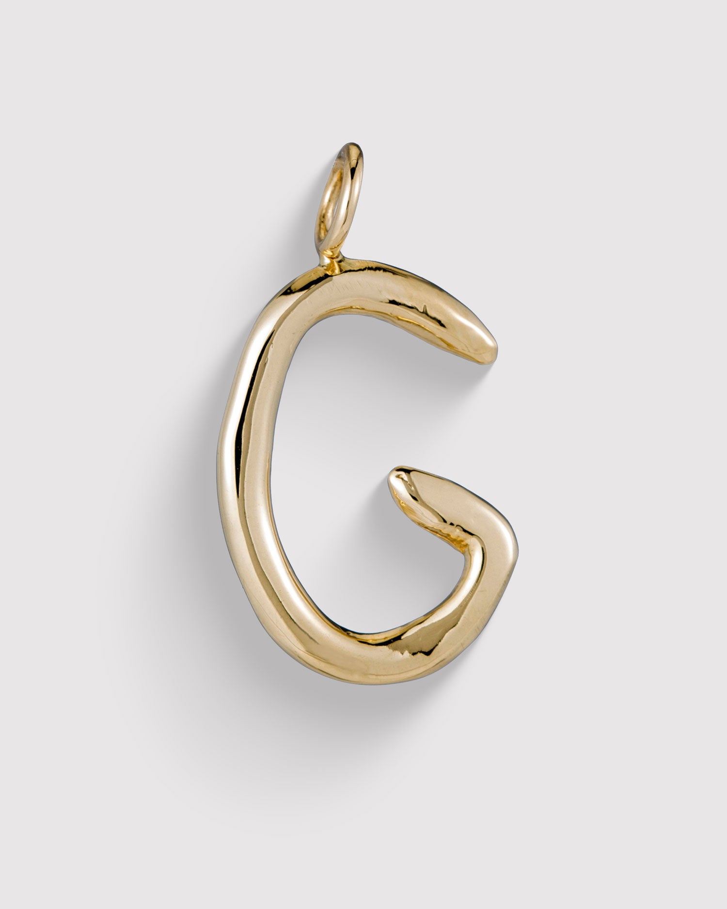 Raw Letter G - Gold